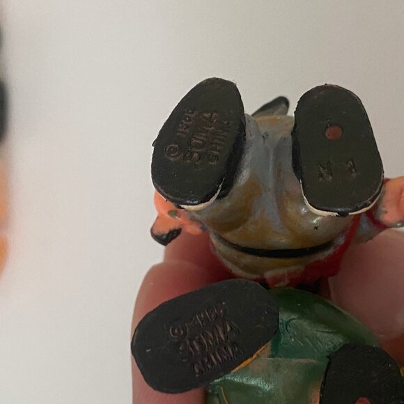 Lot of 6 vintage 1980's SOMA Ninja's 1.5" PVC Action Figures. - Picture 7 of 11